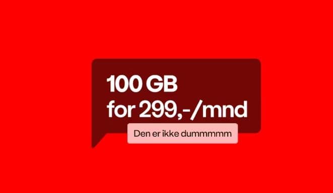 OneCall med påsketilbud: 100GB mobildata for 299 kroner