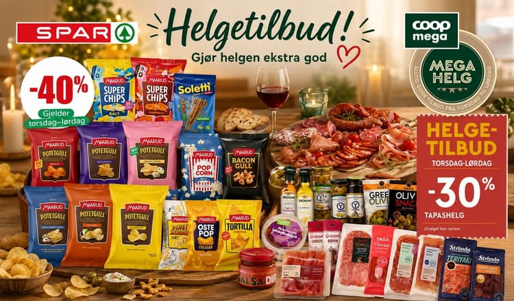 25.06: Disse helgetilbudene bør du huske på når du skal handle