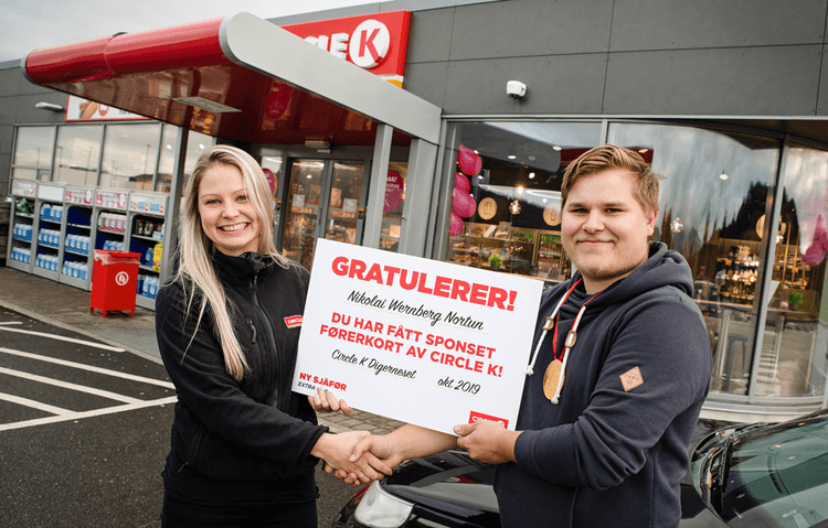 Neste trekning 1. januar: Vinn gratis førerkort fra Circle K