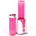 Få rosa sportsblender med 2 flasker