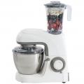 Få hvit kjøkkenmaskin med stålbolle og blender verdt 1 499 kroner