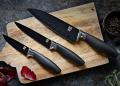 Få Øyo knivsett med 3 kniver og i tillegg 3 krimbøker i velkomstgave