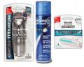 Barberhøvel, blader og barberskum fra Wilkinson Sword