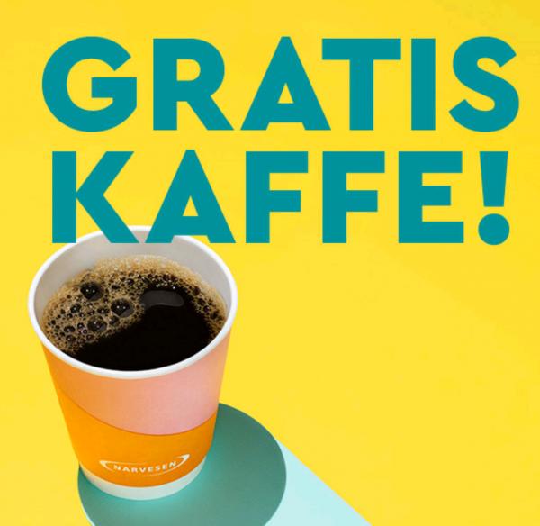 Slik får du gratis kaffe på Narvesen