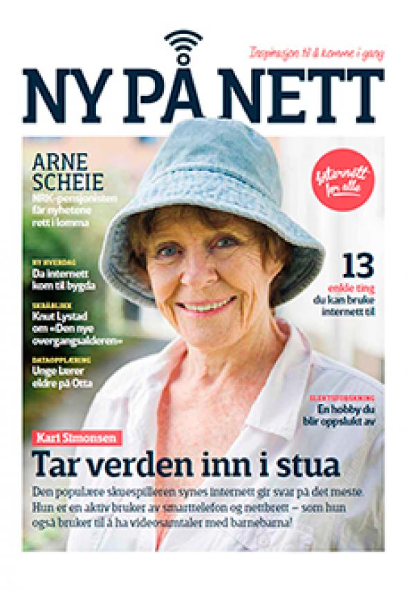 Få gratismagasinet Ny på nett fritt tilsendt
