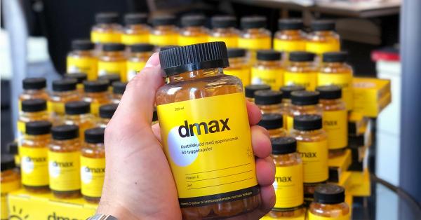 Prøv dmax for påfyll av D-vitamin gratis i 60 dager