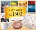 Få gavekort på 1500 kroner når du blir med i Hobbyklubben