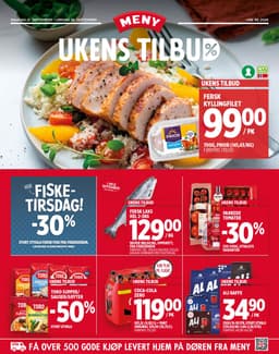 Meny tilbudsavis