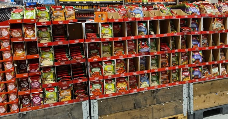 -50% på Toro sauser, supper, gryter og lasagne med Rema-app