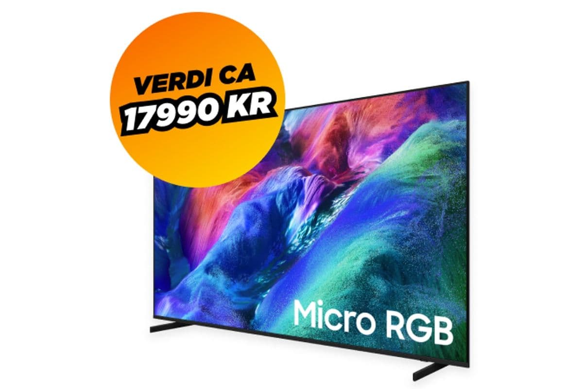 Vinn Samsungs nyeste Micro RGB-TV verdt ca. 17 990 kr