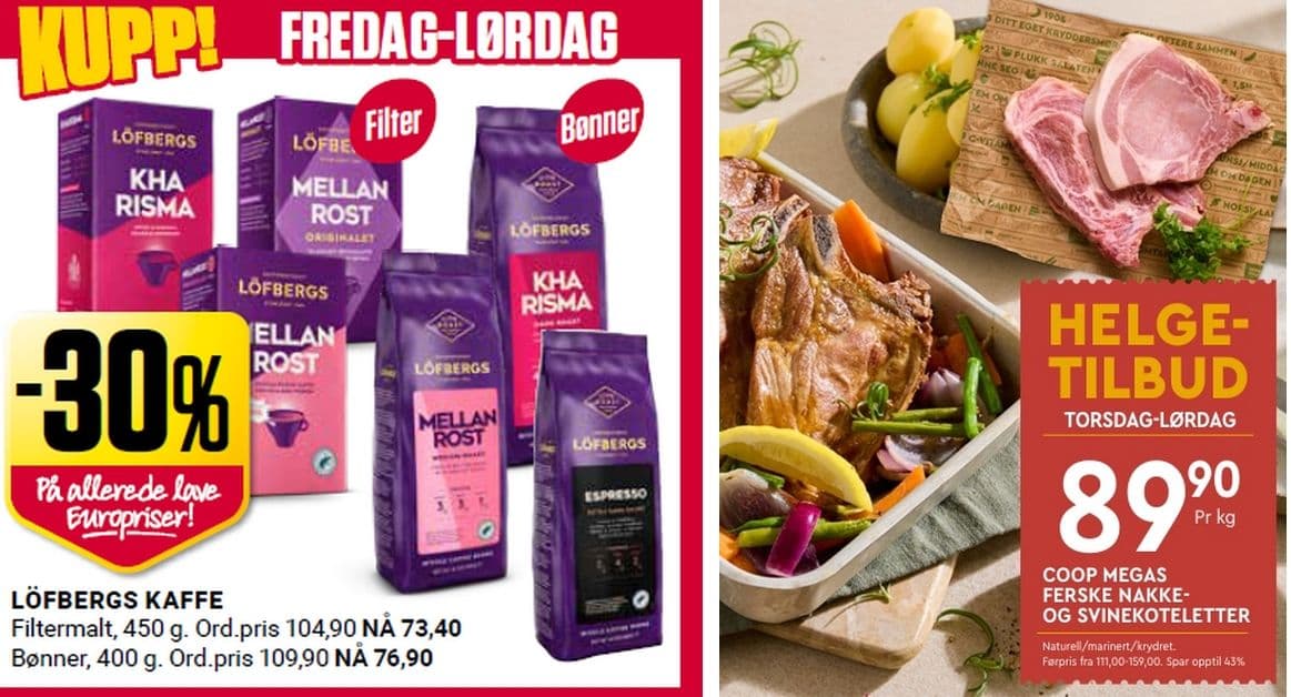 05.03: Disse helgetilbudene bør du huske på når du skal handle