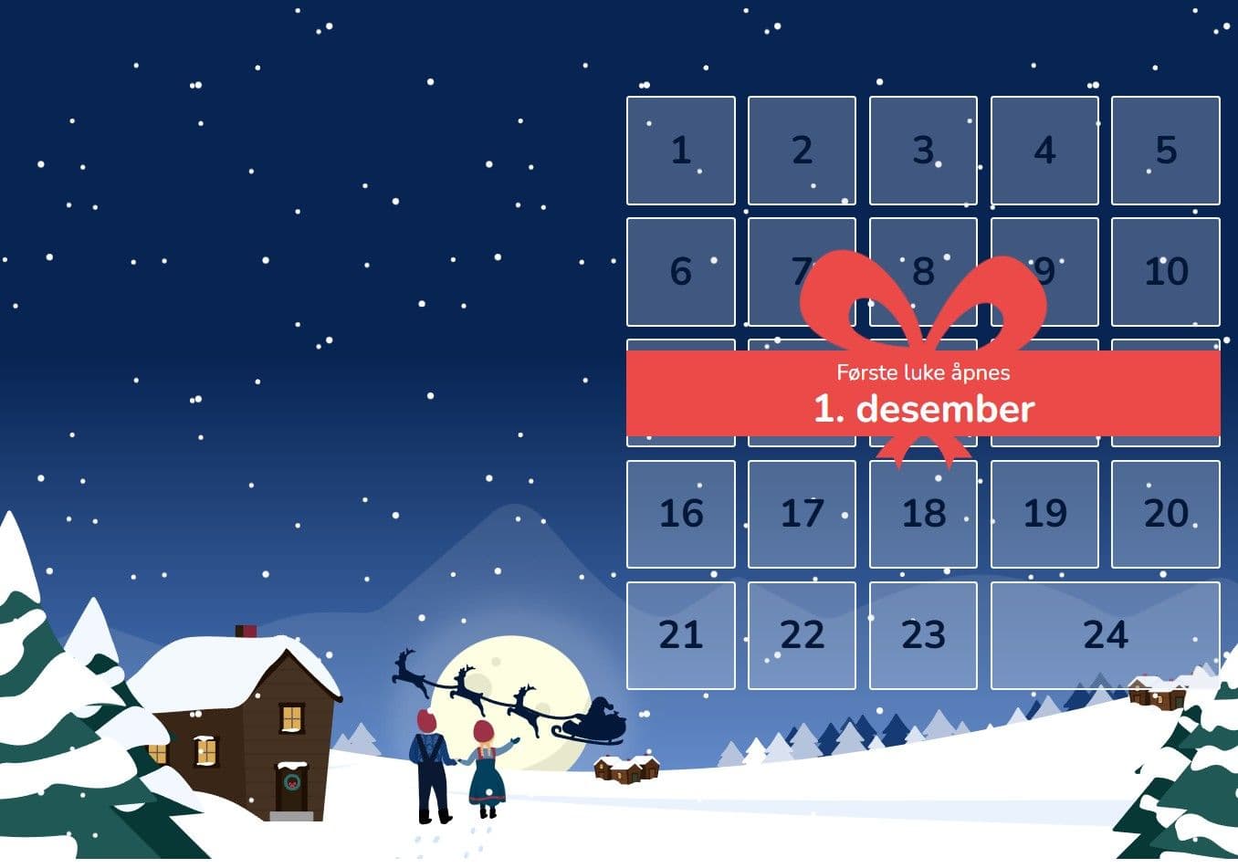 Scoopr julekalender: Vinn 100 000 kroner i hver luke