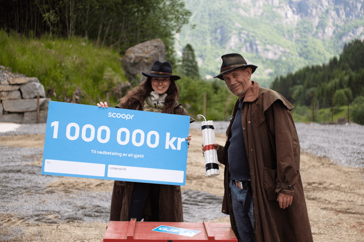 Vinn 1 million kroner til nedbetaling av gjeld - også boliglån