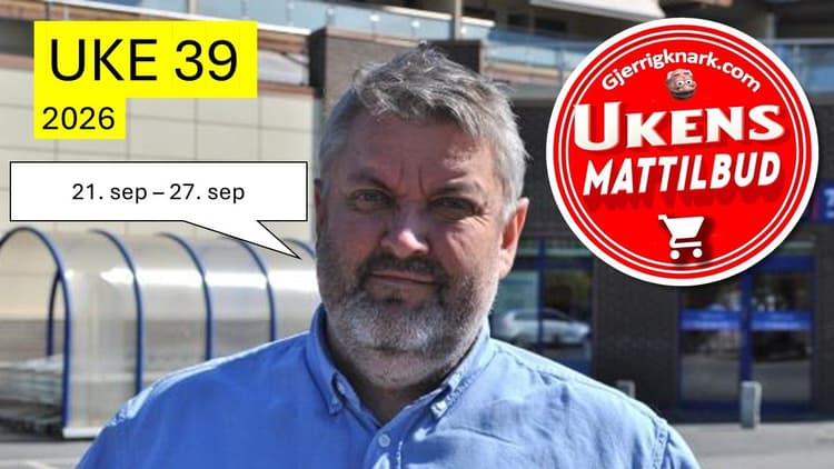 Ukas beste tilbud fra mat- og dagligvarekjedene | UKE 39