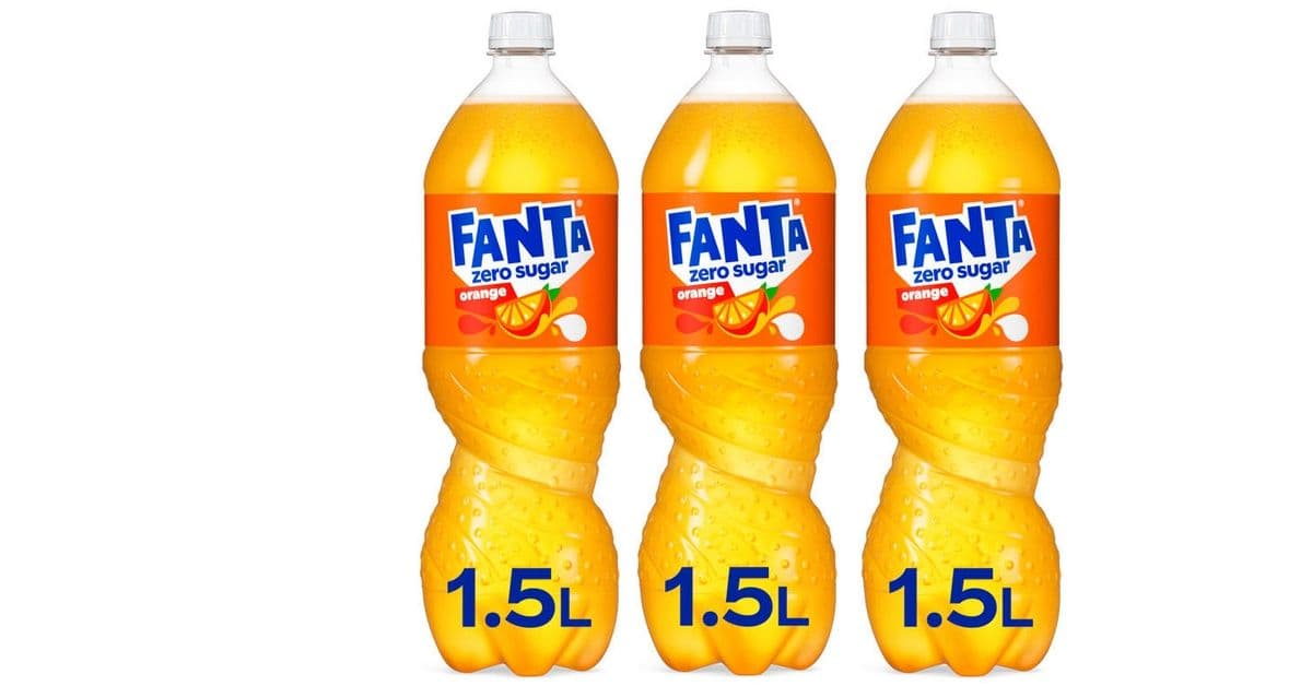Ny gratiskupong: Fanta Appelsin zero sugar 1,5 liter helt gratis
