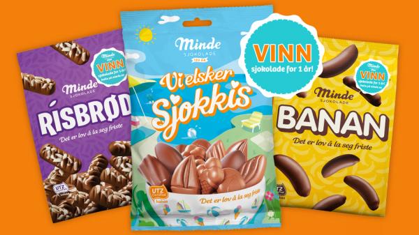 Vinn sjokolade for et år