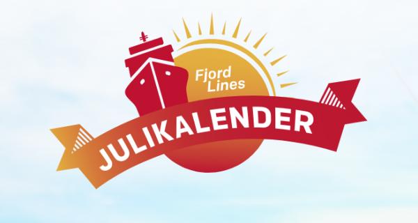 Vinn premier hver dag i Fjordline sin julikalender