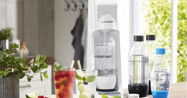 Få Sodastream-maskin og lag ditt eget boblevann